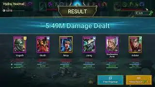 Raid Shadow Legends First Hydra heads DIE over 5 MILLION Arbiter makes it happen!