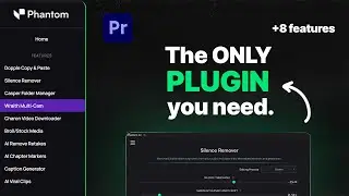 Phantom Plugin for Adobe Premiere Pro Overview | AI Plugin 
