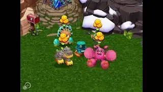 Tiawa, Cybop, Zigurrab, T-Rox, Pom Pom, and Coins (Hextet)