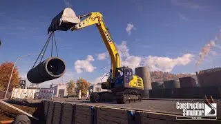 Construction Simulator 2022 постройка ветрогенератора