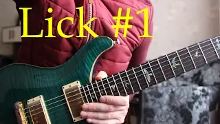 Melodic Lick Guitar Lesson (Lick #1)