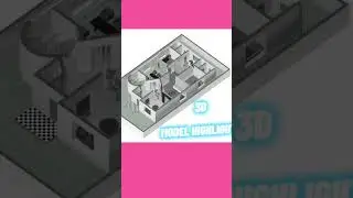 3d model in Revit #shorts