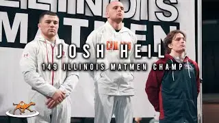 Illinois Matmen 149 Champion - Josh Heil