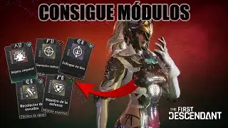 Consigue módulos, combinando - The first descendant