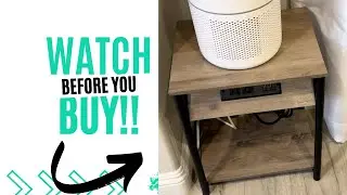 Review of End Table with Charging Station
