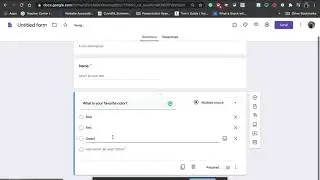 Create a Google Form Tutorial (Basics) (July 2020)