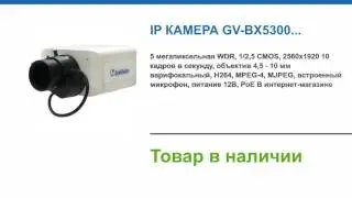 IP камера GV-BX5300 купить в магазине