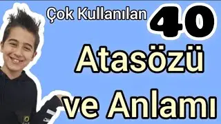 Atasözleri ve Anlamları (Görsel Destekli) Çok Kullanılan Atasözleri 