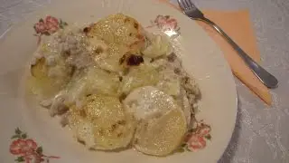 Darált húsos rakott krumpli