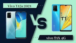 Vivo Y15s 2021 Vs vivo T1X 4G - Full Comparison [Full Specifications]