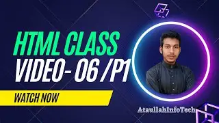 How to create a table on our website with HTML. ( Part 01 )  || HTML Class 06 || #htmltable #class