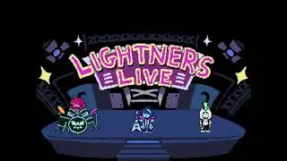 An FNF player plays the lightners live rhythm game from deltarune 