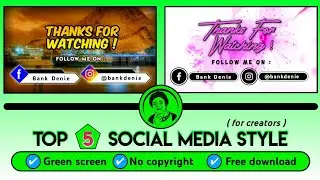 YOUTUBER PERLU PAKE INI ! Top 5 Social Media Style (for creator)