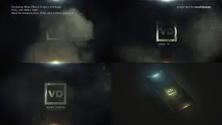 Best Hot Water Steam Smoke Logo Reveal - 100% After Effects