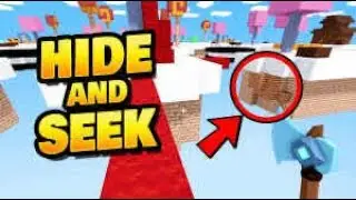 ROBLOX BEDWARS HIDE AND SEEK!