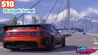 CarX Street | S18 Budget tune for C2 clubs without any gold parts Engine and Gearbox!!!