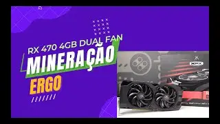 8º PLACA RX 470 4GB XFX DUAL FAN- RIG MINERAÇÃO DE CRIPTO - RX 470 - RX 550 - RX 560 -RX 570 4GB