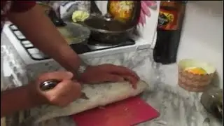 Колымская строганина в домашних условиях. Как это было.