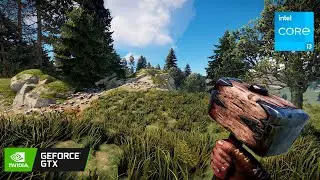 RUST : GTX 1660 Super + i3-10100F | 1080p