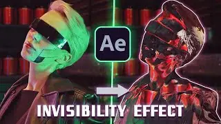 Movie Quality Invisibility Effect - After Effects Tutorial