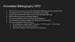Eng 102 Overview Outline Video