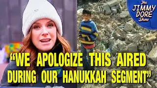 Feel Good Hannukah TV News Story Sabotaged With Gaza Footage!