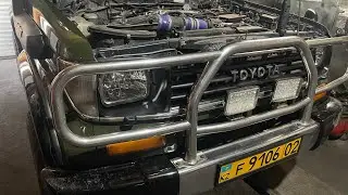 Toyota Land Cruiser Prado 78, connecting the air conditioner, redoing the SWAP.