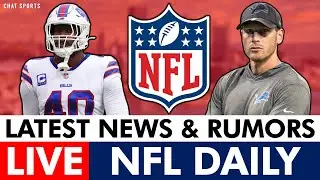 NFL Daily LIVE: Latest On Von Miller Legal Trouble + Top 5 NFL Head Coaching Candidates | NFL News