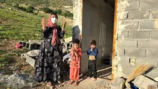Good news for Narges: Continuing to work in the cottage without any problems
