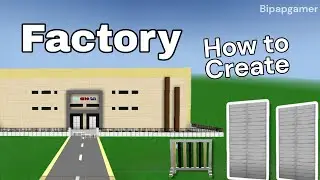 Mini block craft factory | how to create | furniture doors and barriers 