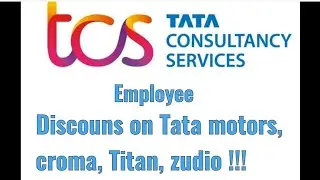 TCS Employees Ke Liye Unbelievable offers |  Discounts on Tata Motors, Croma, Titan for TCS employee