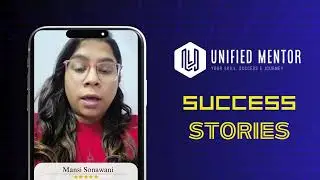 Mansi Sonawani's Internship Experience at Unified Mento