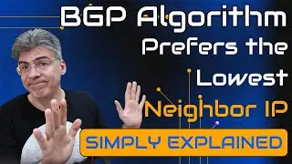BGP - BGP Prefers the Lowest Neighbor IP Address
