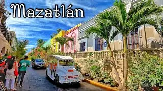 Mazatlan, A Beautiful Town with Beaches in Mexico 4K