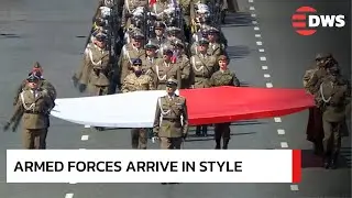 PARADE MOMENTS: Poland’s Armed Forces Arrive at Massive Military Parade | Armed Forces Day | AQ1E