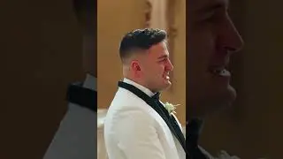 Wedding First Look at Ceremony #weddingfilm #weddingshort #firstlook #firstlookwedding