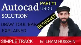 “AutoCAD Draw Toolbars Explained with Examples | Mechanical, Civil, Arch | Learn with Ilham | PART 1