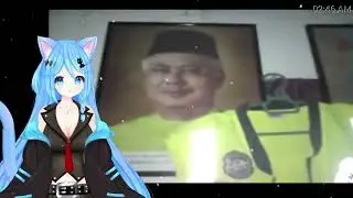 Malay vtuber kena prank by horror video