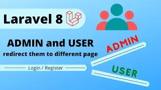 Laravel 8 multi auth. Redirect users and admins to different pages. Using Laratrust authentication.