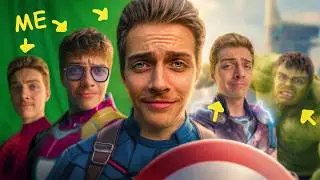I Became All THE AVENGERS (using vfx)