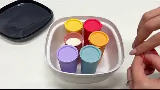 Стаканчики 180 мл + Ложечки Tupperware ОБЗОР + Рецепт йогурта