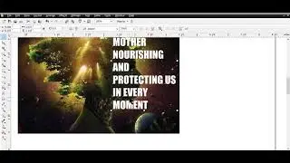 How to make a Beautiful Earth protection design in CorelDraw