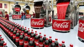 How Coca-Cola is Made in the Factory | The Modern Coca-Cola Production Process.