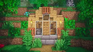 Minecraft | How to Build a First Night Cave House