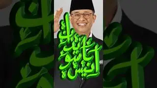 MENGGAMBAR KALIGRAFI NAMA PAK ANIES BASWEDAN