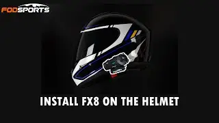 How to install Fodsports FX8 motorcycle communication properly