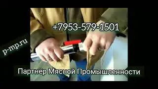 ОГЛУШЕНИЕ КРС с помощью устройства пороховое. Станнер оглушения скота.