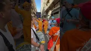 Harinama with Harinam Mandir team and local ISKCON Hare Krishna devotees