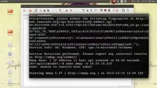 Nmap port scanning examples