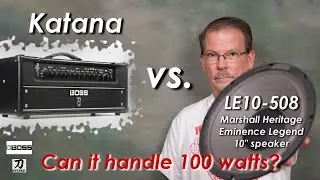 Katana vs. Speaker: LE10-508 10
